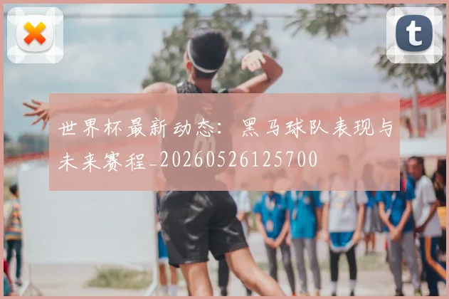 世界杯最新动态：黑马球队表现与未来赛程_20260526125700